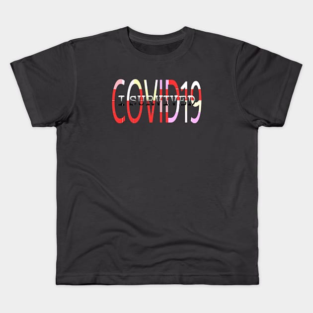 covid19 Kids T-Shirt by Butotoy